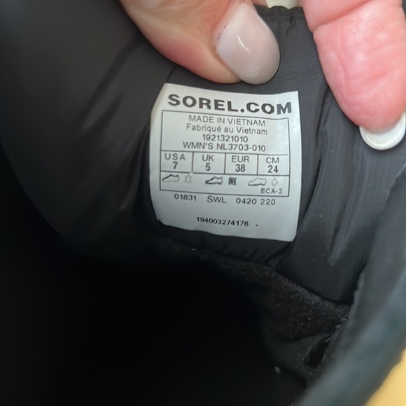 SOREL Hiking Boot Waterproof Lennox Street Lace up - Picture 8 of 9